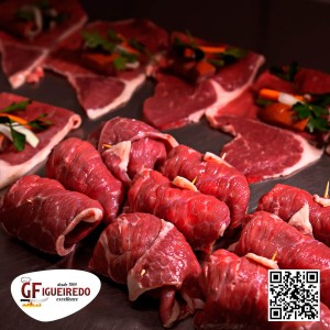 Bife à rolê Carnes GFigueiredo